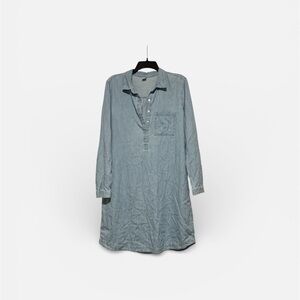 Old Navy Light Blue Long Sleeve Dress